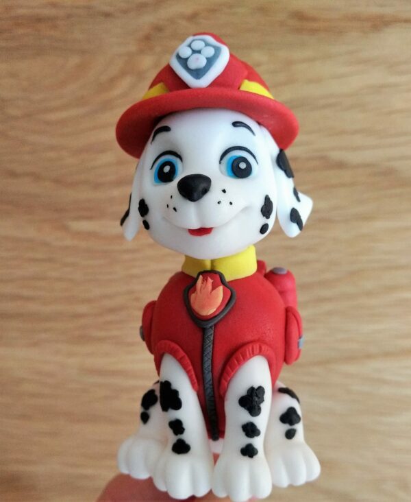 "Paw Patrol" Tortenfiguren aus Fondant – Bild 3