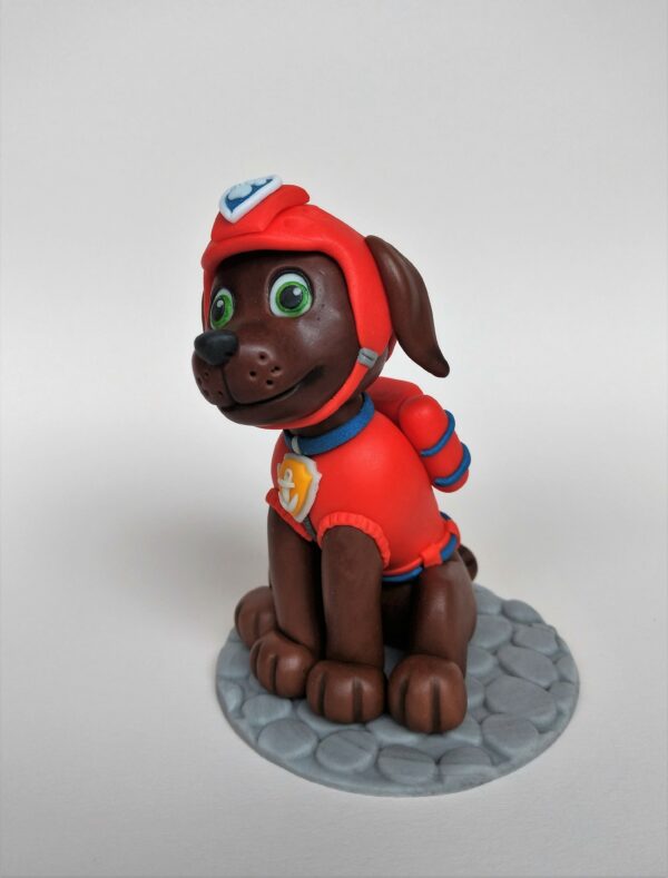 Zuma Figur aus Fondant Paw Patrol